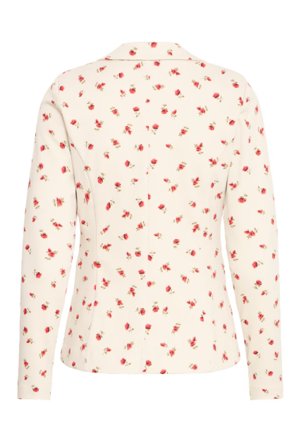 IHKATE BLAZER "GERANIUM FLOWER AOP"