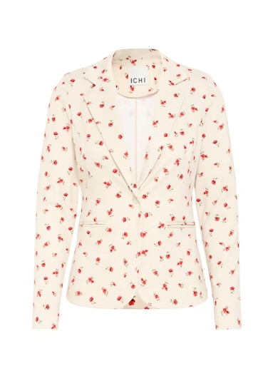IHKATE BLAZER "GERANIUM FLOWER AOP"