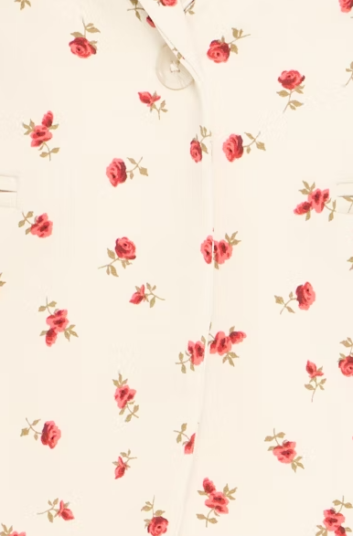 IHKATE BLAZER "GERANIUM FLOWER AOP"