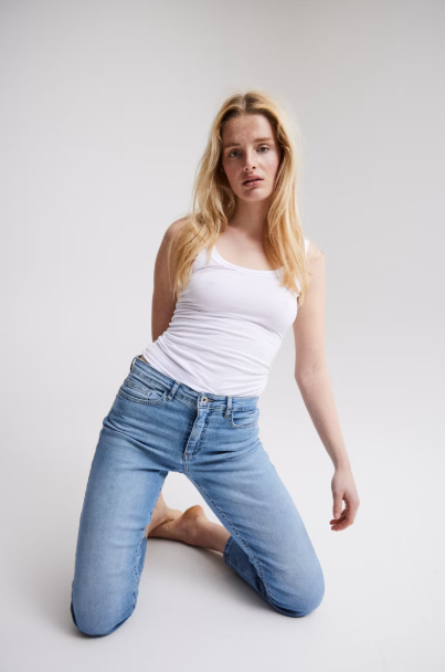 IHTWIGGY JEANS "LIGHT BLUE"