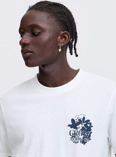 BHJAFON TEE "SNOW WHITE"