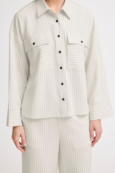 BYDANNIA SHIRT "BIRCH MIX"