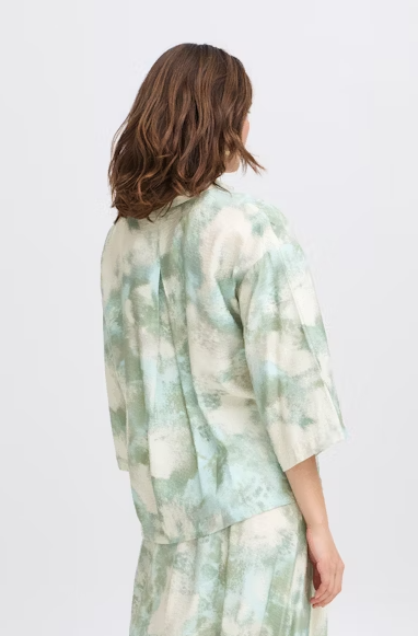 BYIBINE SHIRT "BLUE HAZE BLUR"