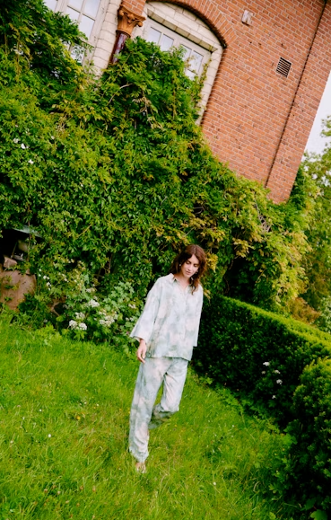 BYIBINE SHIRT "BLUE HAZE BLUR"