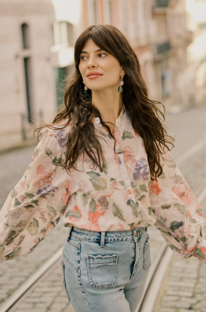 CRHAILEY SHIRT "FLOWER PRINT"