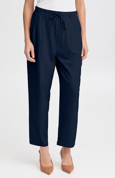 FRMAREENA PANTS "NAVY BLAZER MELANGE"