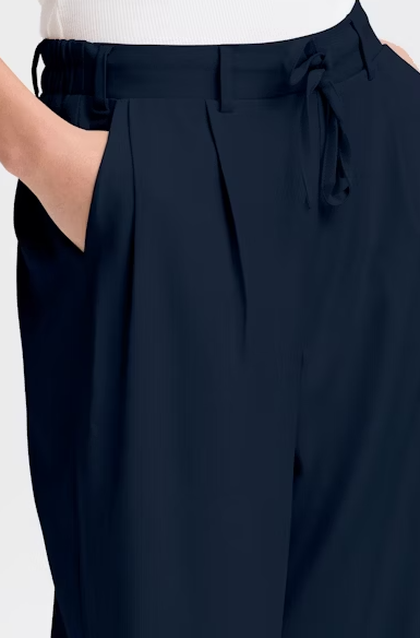FRMAREENA PANTS "NAVY BLAZER MELANGE"