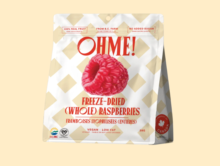FREEZE-DRIED RASPBERRIES (WHOLE)