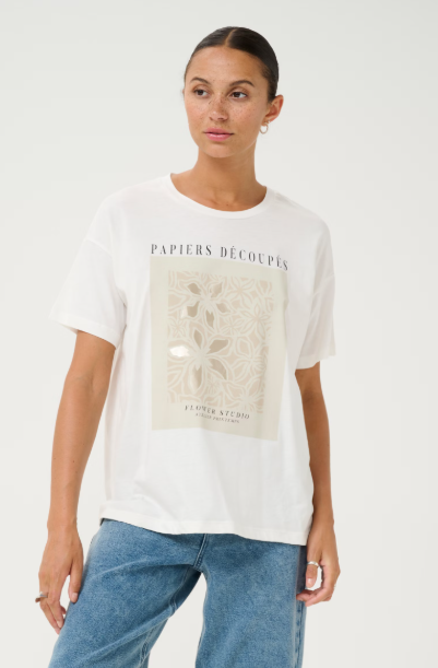 KAFIN T-SHIRT "CHALK"