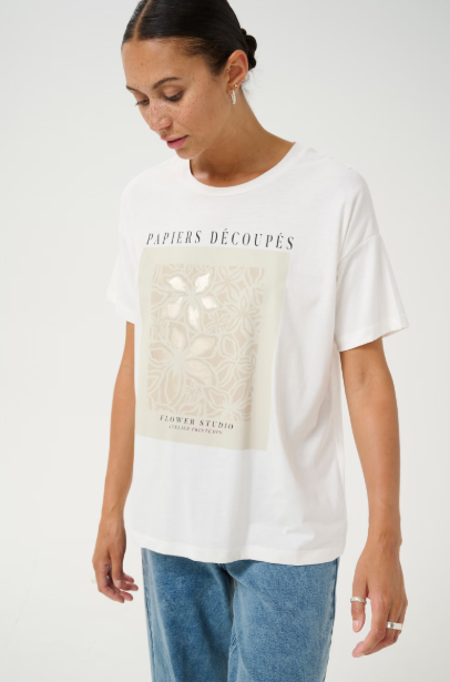 KAFIN T-SHIRT "CHALK"