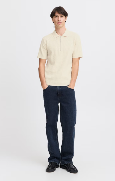 CFJOE SS STRUCTURED POLO KNIT "RUTABAGA"