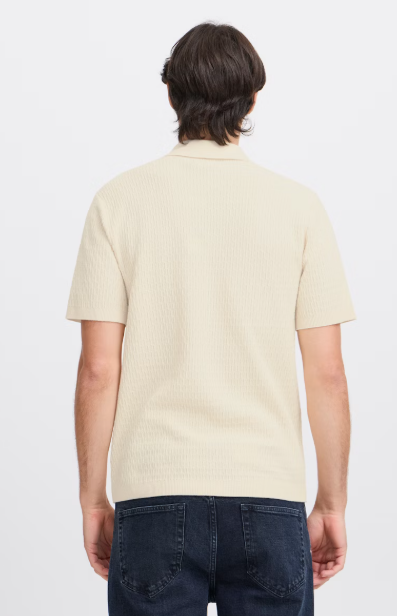 CFJOE SS STRUCTURED POLO KNIT "RUTABAGA"