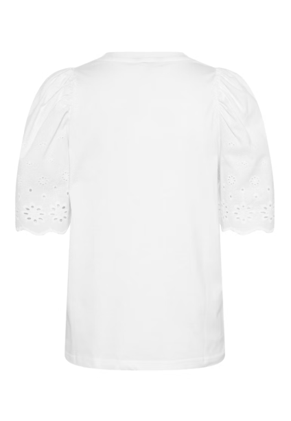 NAHLUAPW BLOUSE "BRIGHT WHITE"