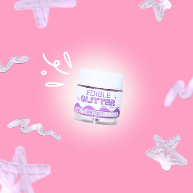 EDIBLE GLITTER "PURPLE"