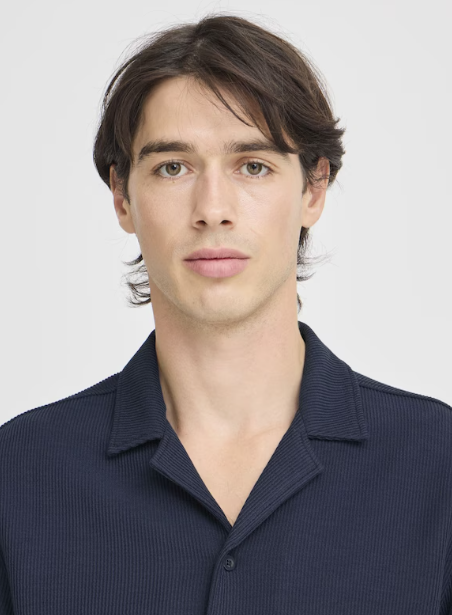 CFARCHER SS RC SHIRT "NAVY BLAZER"