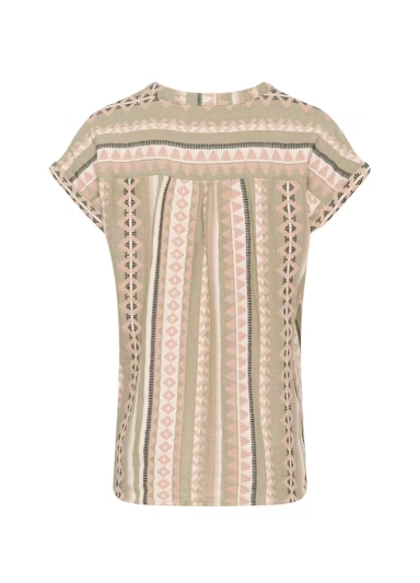 CRSOLA BLOUSE "TEA JACQUARD"
