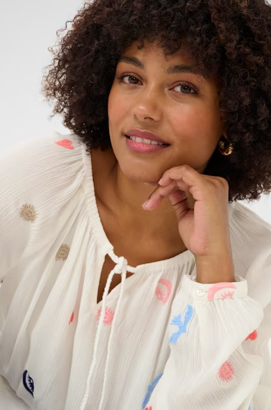 CRRONJA BLOUSE "MARSHMALLOW"