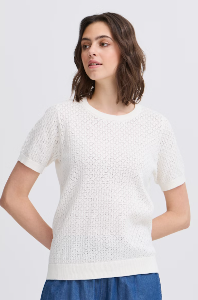 FRTINA PULLOVER "WHISPER WHITE"