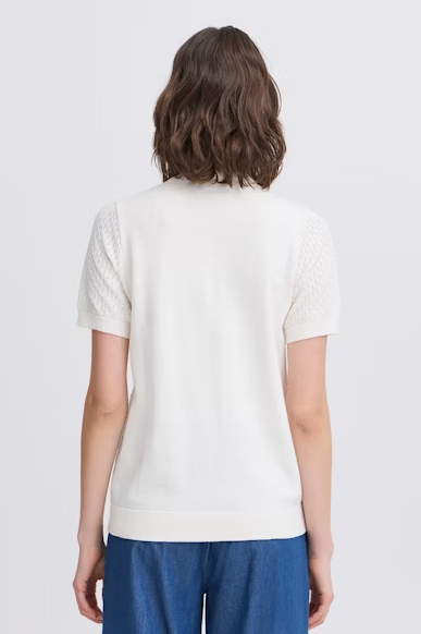 FRTINA PULLOVER "WHISPER WHITE"