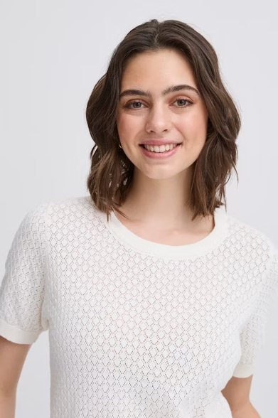 FRTINA PULLOVER "WHISPER WHITE"