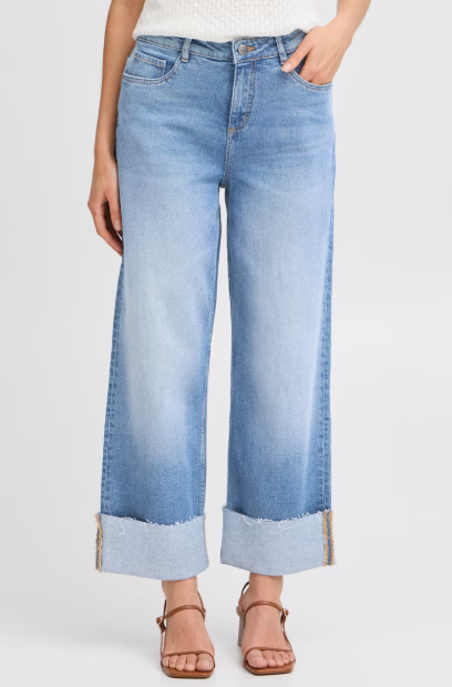 FRLORELEI HANNA JEANS "MID BLUE DENIM"