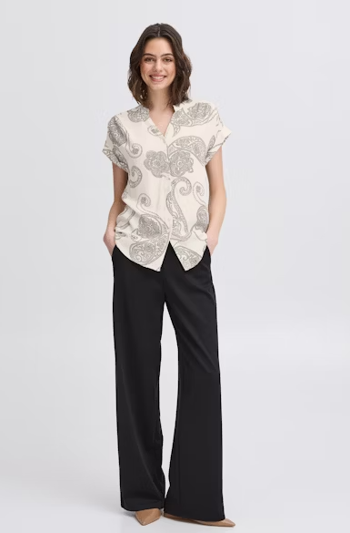FROLINE SHIRT "WHISPER WHITE PRINT"