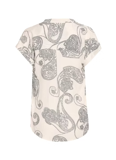 FROLINE SHIRT "WHISPER WHITE PRINT"