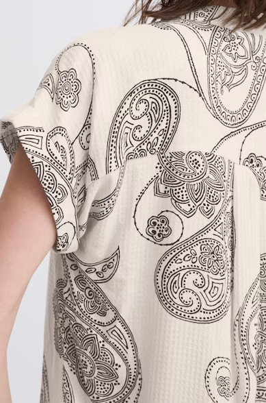 FROLINE SHIRT "WHISPER WHITE PRINT"