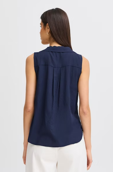 FRVINA BLOUSE "NAVY BLAZER"