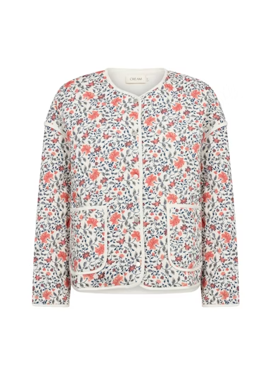 CRNAOMI JACKET "PORCELAIN ROSE FLOWER"