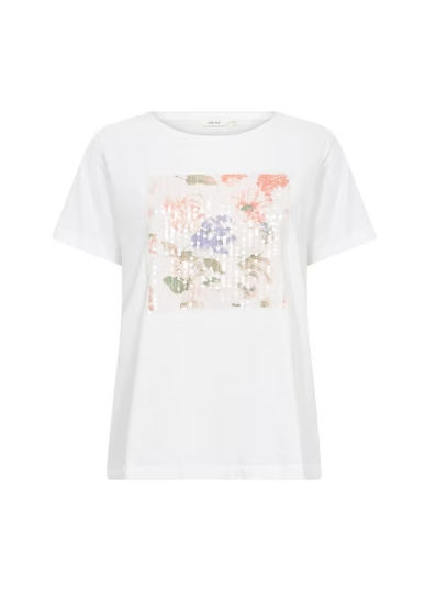 CRTRIA T-SHIRT "FLORAL SEQUIN"
