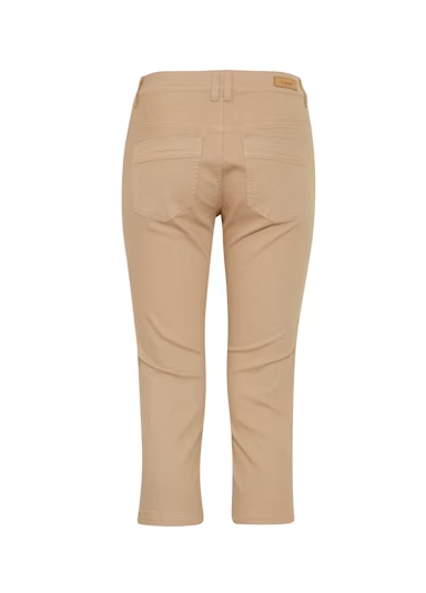 FRFOTWILL CAPRI PANTS "SILVER MILK"