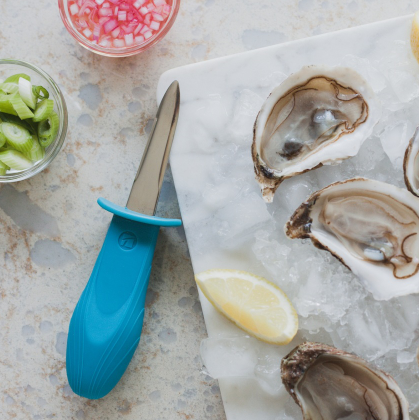 OYSTER KNIFE "TROPICAL BLUE"