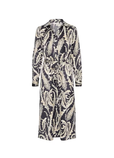 BYFLAIR DRESS "BLACK PAISLEY"