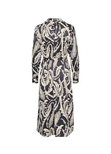 BYFLAIR DRESS "BLACK PAISLEY"
