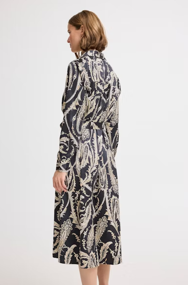 BYFLAIR DRESS "BLACK PAISLEY"