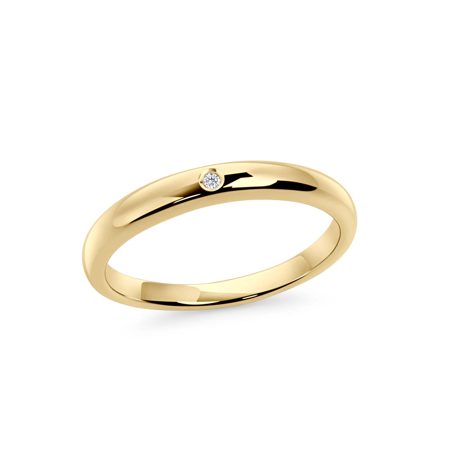 Mia Focus Ring Gold Size 8 Gdaoust