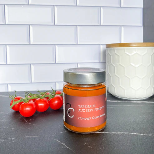 TAPENADE AUX 7 PIMENTS 150ML
