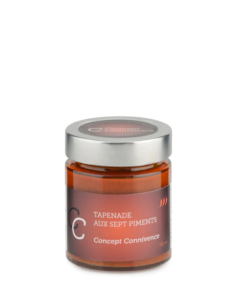 TAPENADE AUX 7 PIMENTS 150ML