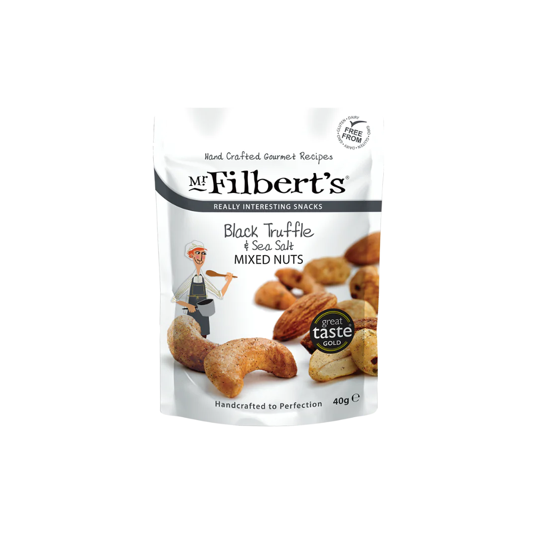 MR FILBERT'S - ITALIAN BLACK TRUFFLE MIXED NUTS 100G