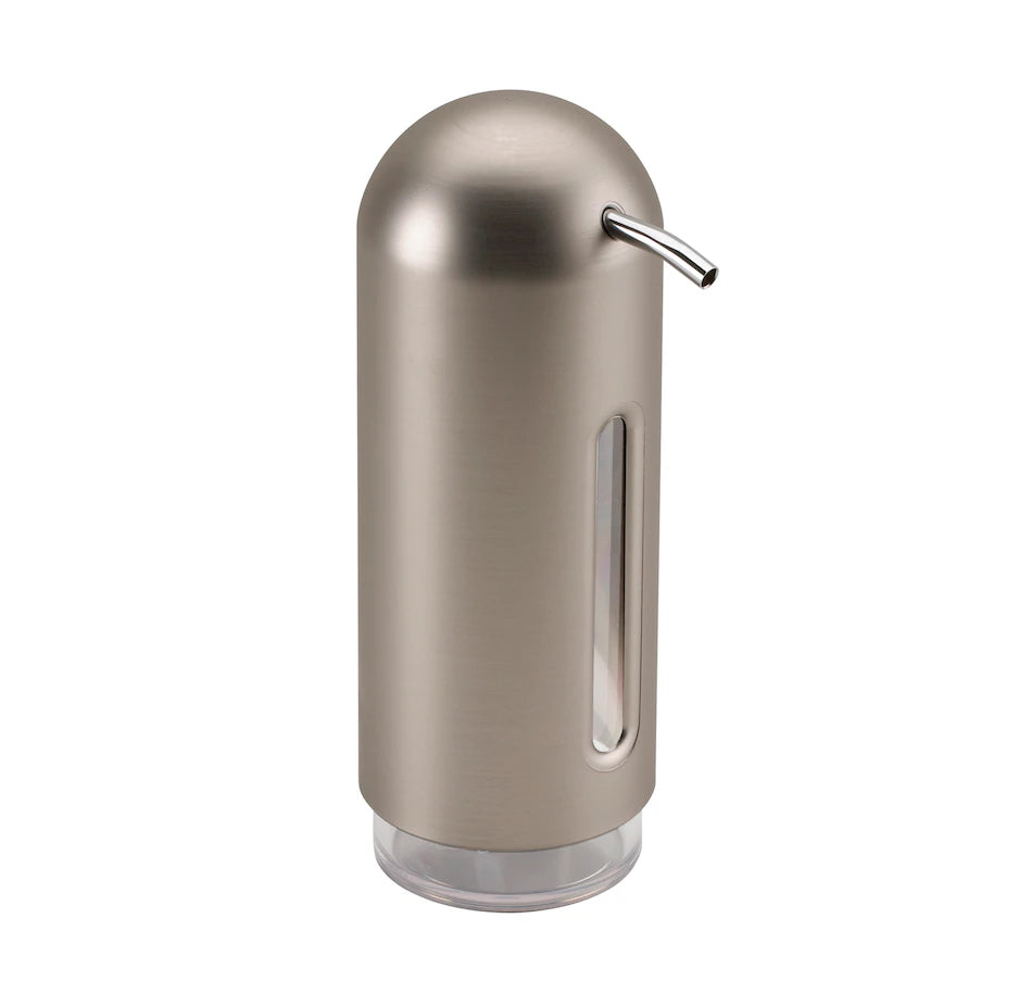 UMBRA PENGUIN SOAP PUMP - NICKEL