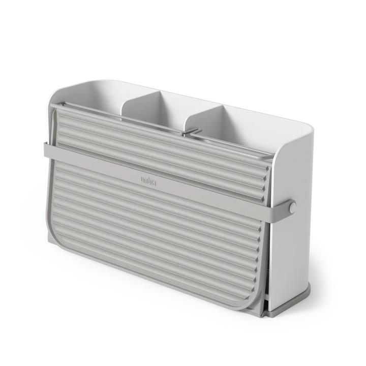 UMBRA SLING DISH RACK - WHITE/GREY