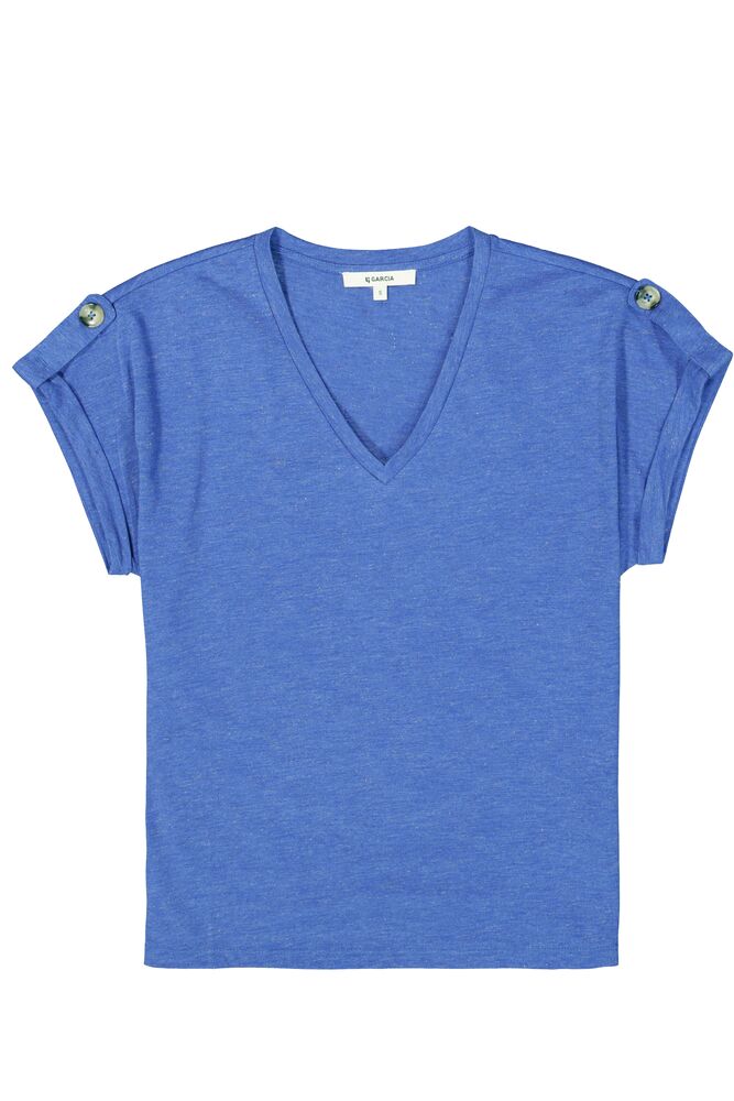 DAZZLING BLUE V-NECK
