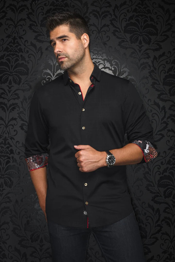 VARENNA SHIRT - BLACK
