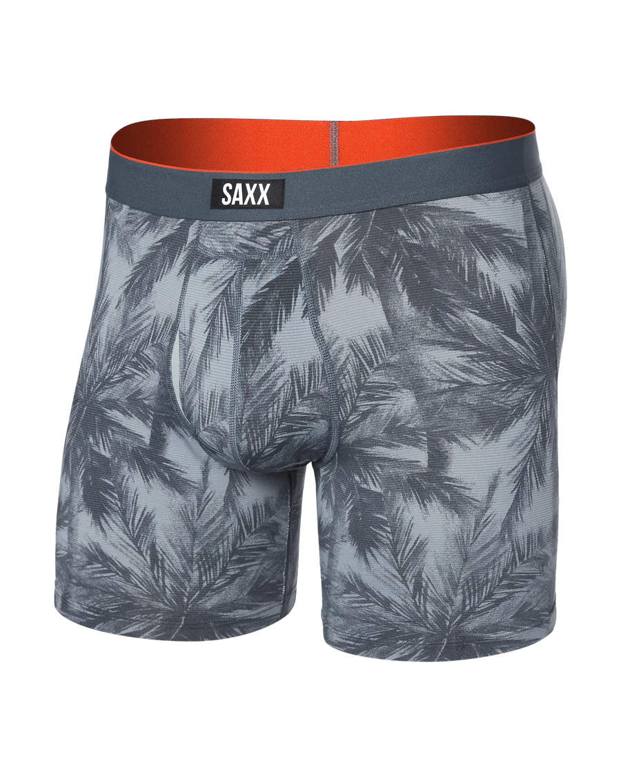 MULTI-SPORT MESH PERFORMANCE BOXER BRIEF 6" "VACATION VIBES-TURBULENCE"