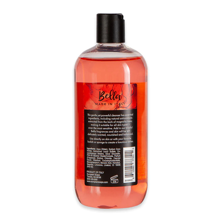 VIA MERCATO BELLA 500ML SHOWER GEL - SOUR CHERRIES AND POMEGRANATE
