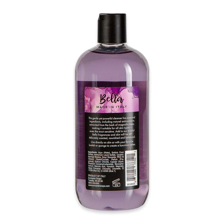 VIA MERCATO BELLA 500ML SHOWER GEL - BLACK CURRANT AND ORANGE BLOSSOMS