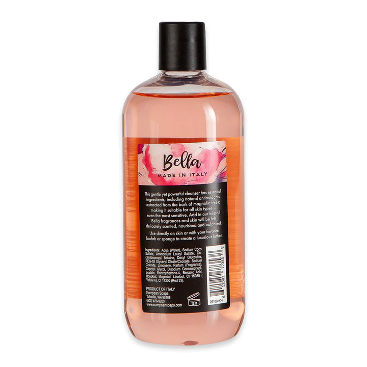 VIA MERCATO BELLA 500ML SHOWER GEL - PINK GRAPEFRUIT, VERVAIN AND CASSIS
