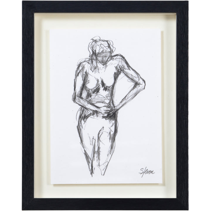 RENWIL STUDIO LINE - SKETCH SET OF 4 PAINTINGS