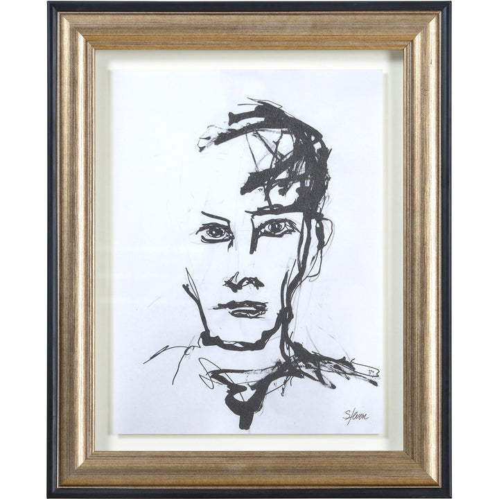 RENWIL STUDIO LINE - SKETCH SET OF 4 PAINTINGS